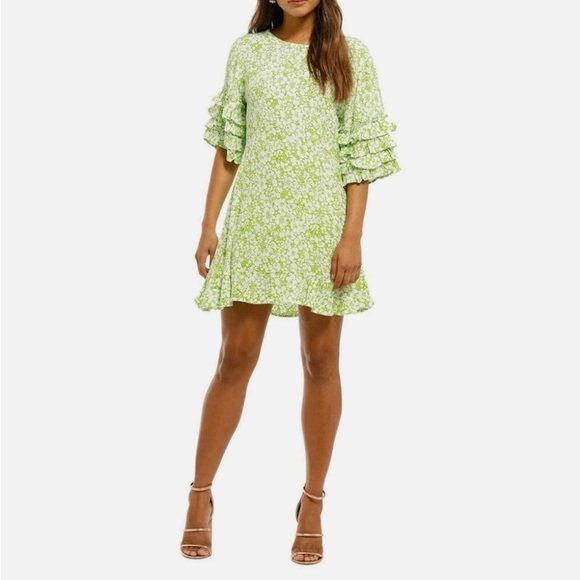 Serafina Freja Ruffled Dress - Picture 2 of 6